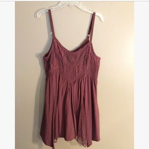 Mauve summer dress